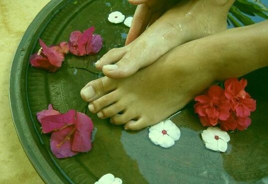 foot bath for toe fungus